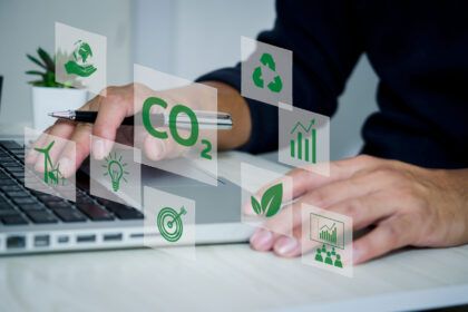 Organizations or companies develop carbon credit business virtua