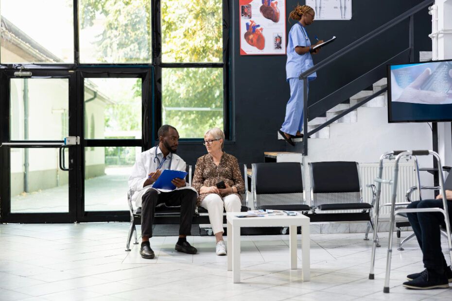 Clinica medica avaliando a estrategia de marketing medico mais adequada